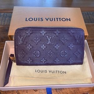 Louis Vuitton Wallet Monogram Empreinte Leather Se
